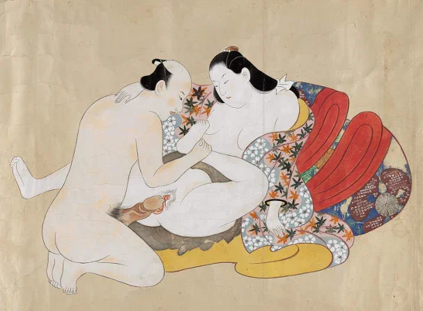 Japanese ukiyo-e book Erotic Contest of Flowers. Illustrated by Kiyonobu Torii. circa 17th century - PDF - SL Book Store