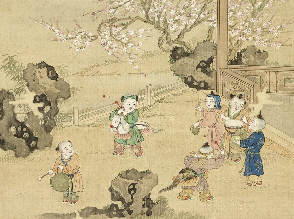 Greeting Universe Album. Twelve leaves (20.5x27.5 cm) on silk, colored. Collection of the Taipei Palace Museum-PDF - SL Book Store