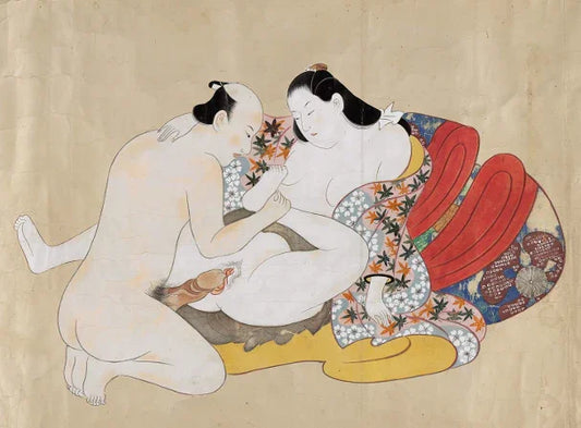 Japanese ukiyo-e book Erotic Contest of Flowers. Illustrated by Kiyonobu Torii. circa 17th century - PDF - SL Book Store