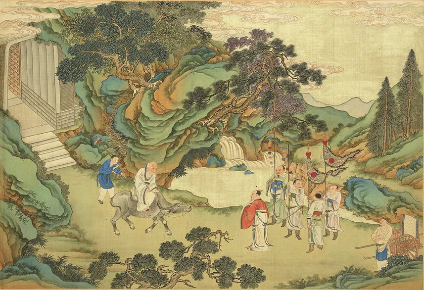 Fusou Qitian Album. Fourteen sheets. Silk with color (39x58 cm). Collection of the National Palace Museum, Taipei-FDP - SL Book Store