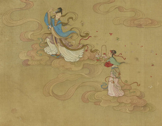 Album of Immortals. Twelve leaves. Qing dynasty. Painted in color on silk (38x42 cm). Collection of the British Museum-PDF - SL Book Store