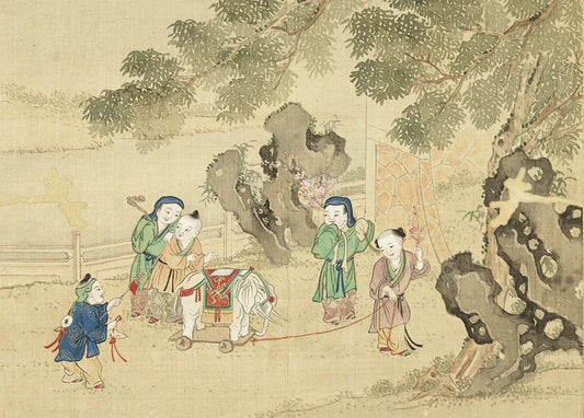 Greeting Universe Album. Twelve leaves (20.5x27.5 cm) on silk, colored. Collection of the Taipei Palace Museum-PDF - SL Book Store